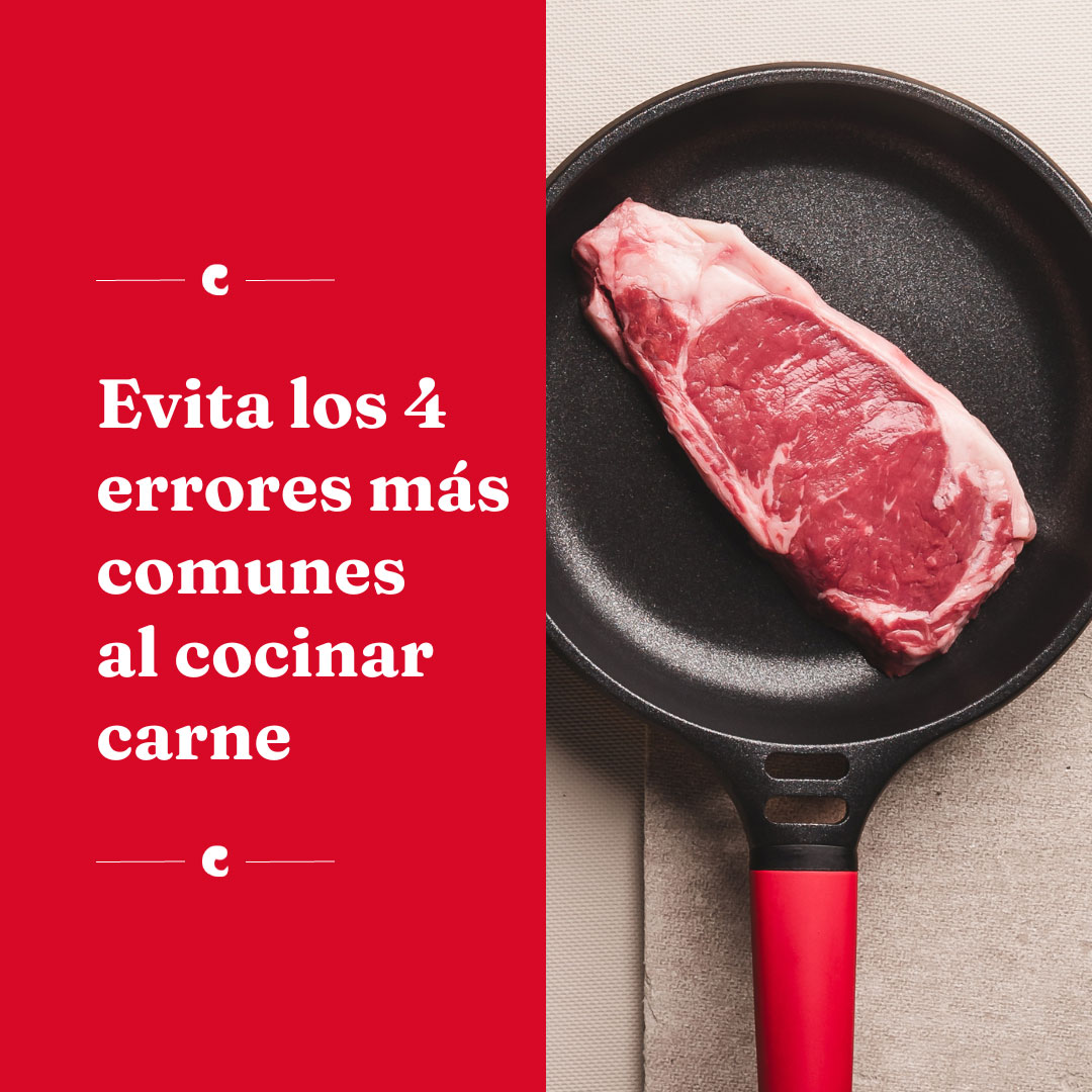 Los 4 errores más comunes al cocinar carne y cómo evitarlos