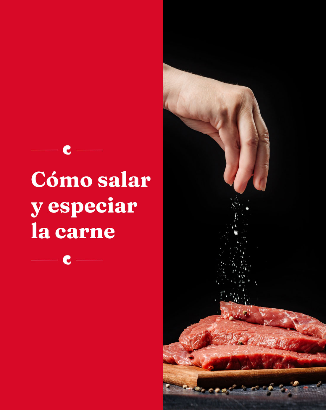 Cómo salar y condimentar la carne: trucos para obtener el mejor sabor y textura