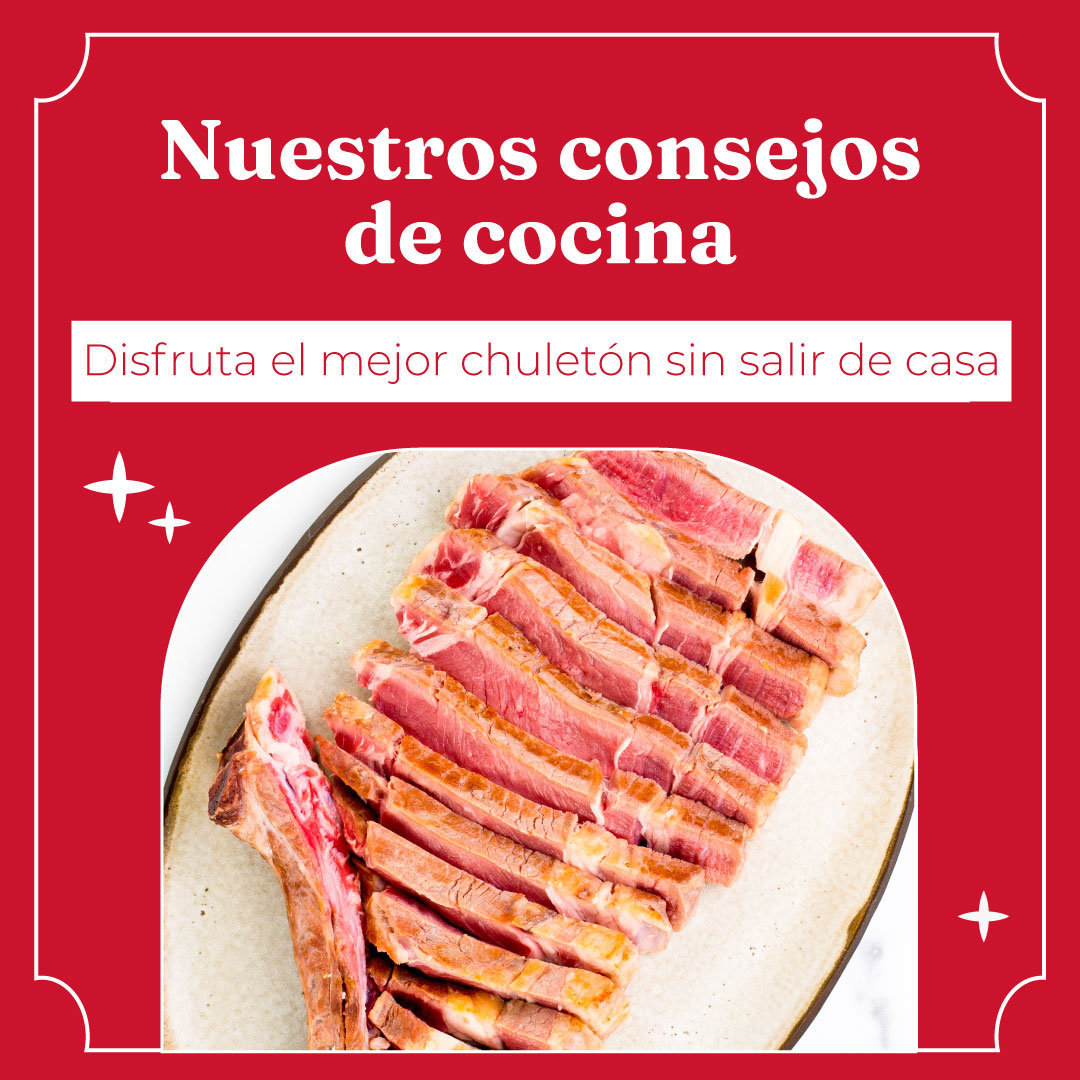 Disfruta del mejor chuletón sin salir de casa