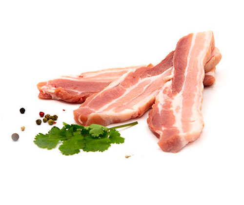 PANCETA DE CERDO FILETEADA